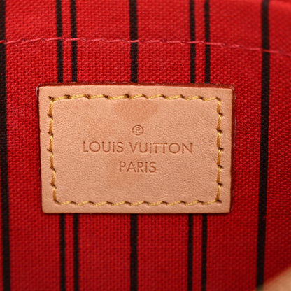 Louis Vuitton Monogram Neverfull MM GM Pochette Cherry 6 of 8