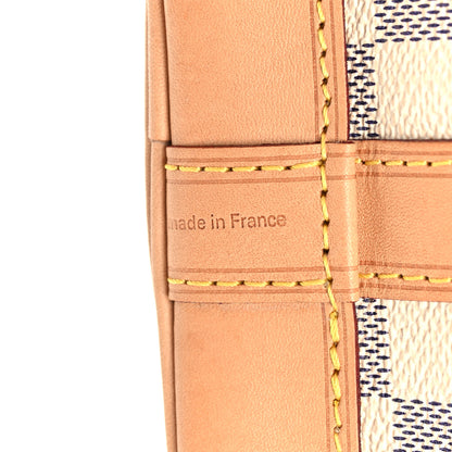 Louis Vuitton Damier Azur Noe BB 7 of 9