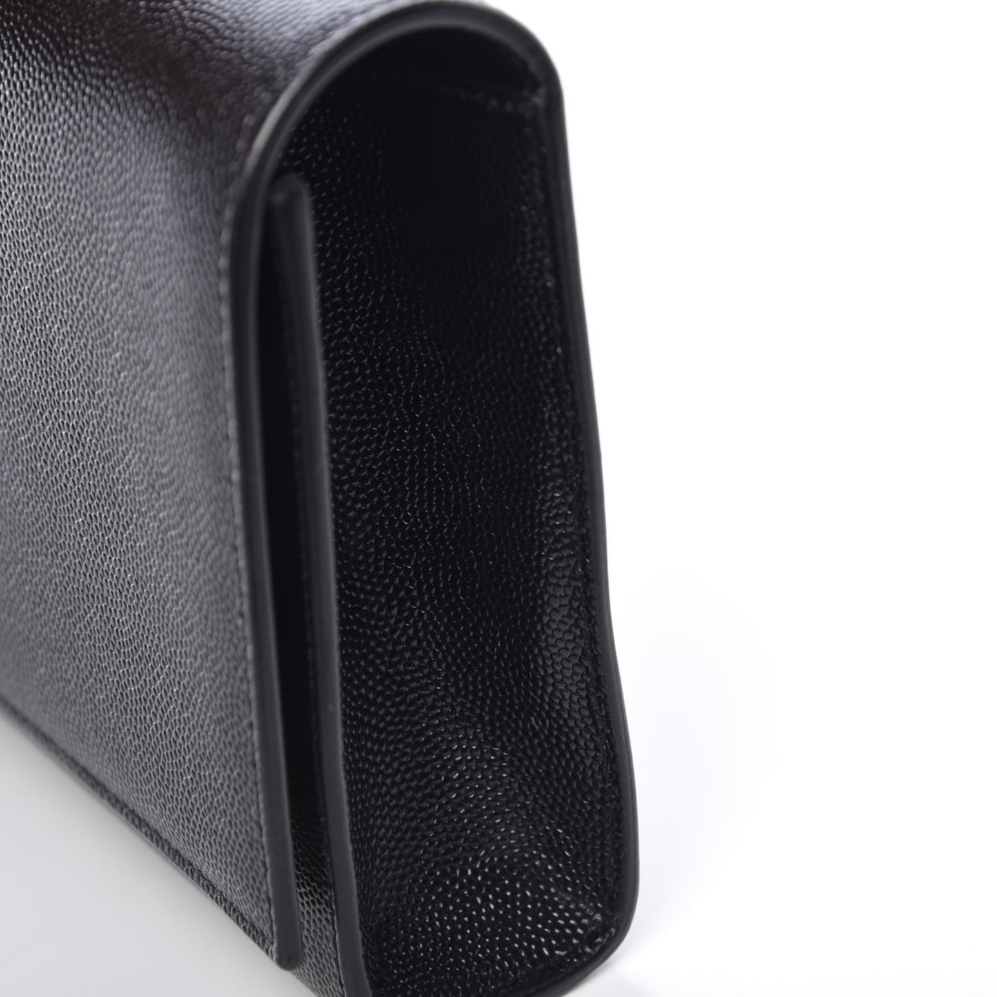 Grain De Poudre Monogram Cassandre Clutch Black