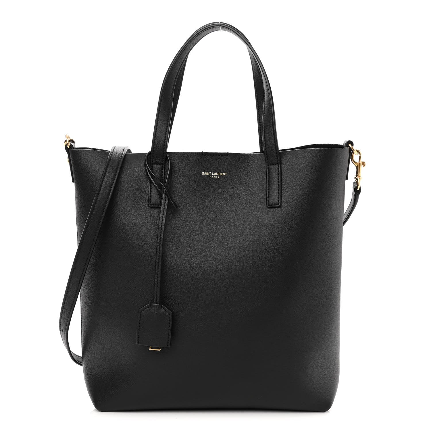 Saint Laurent Calfskin Toy Shopping Tote Black 1 of 10