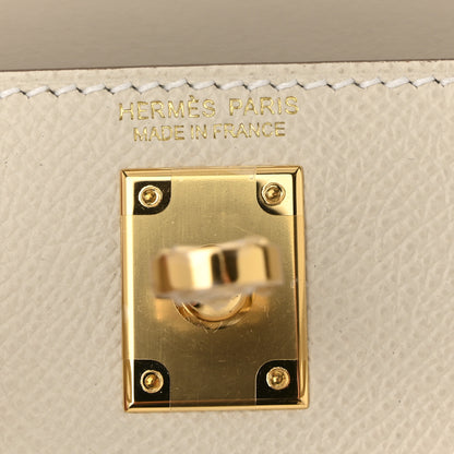 Hermes Epsom Mini Kelly Sellier 20 Craie 11 of 20