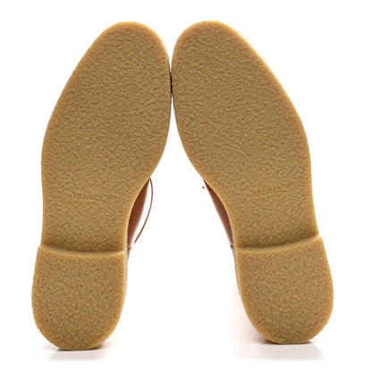 Hermes Heritage Calfskin Kelly Jumping Boots 39 Naturel 6 of 9