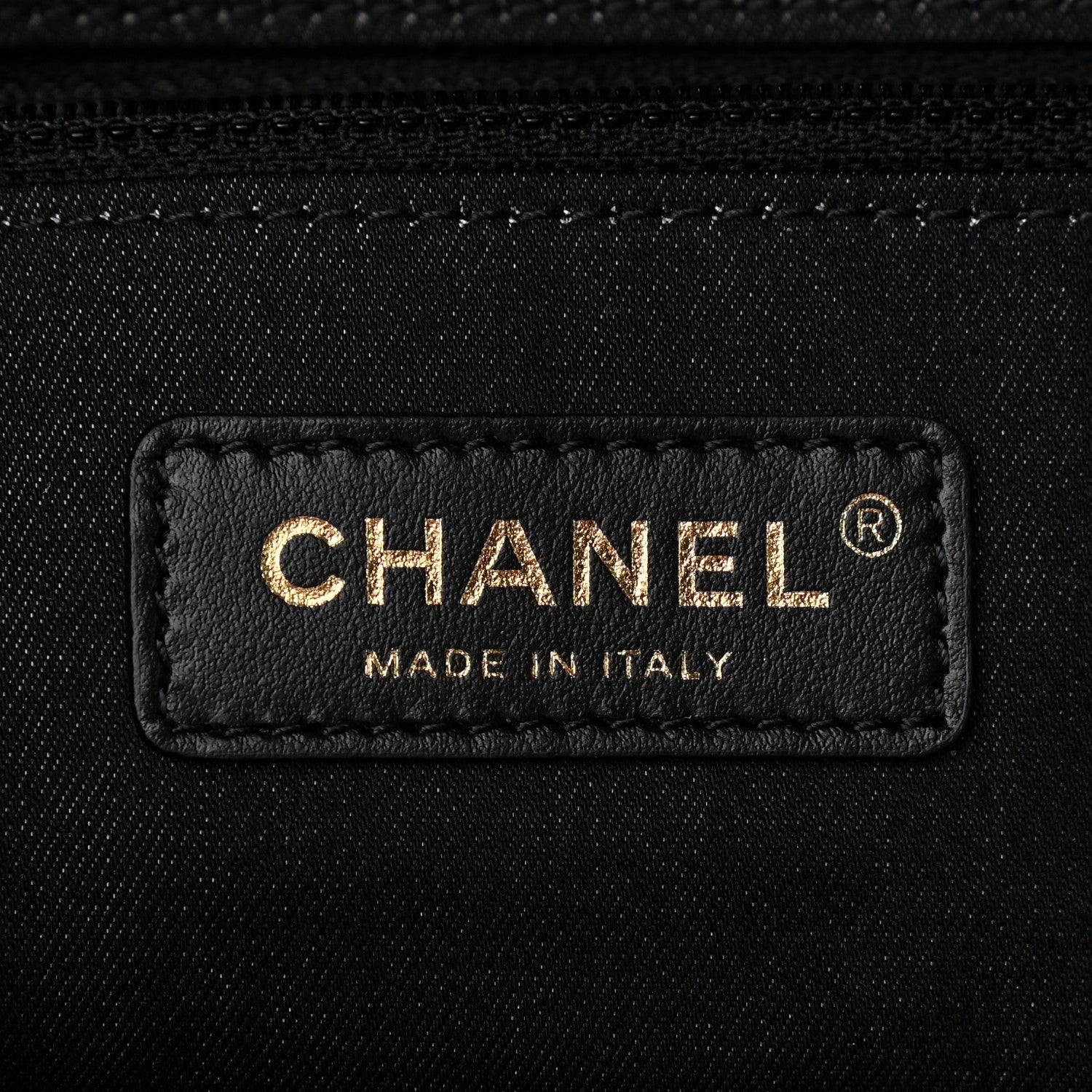 Chanel Denim Quilted Denim Mood Maxi Shopping Bag Black Multicolor 6 of 11