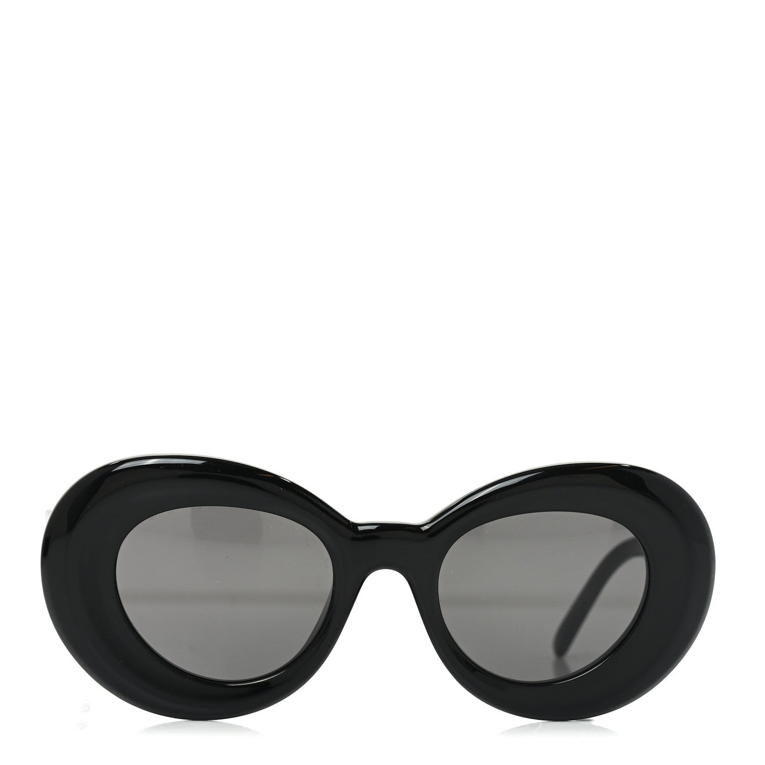 Loewe Acetate Curvy Round Sunglasses LW40112I Black 2 of 7