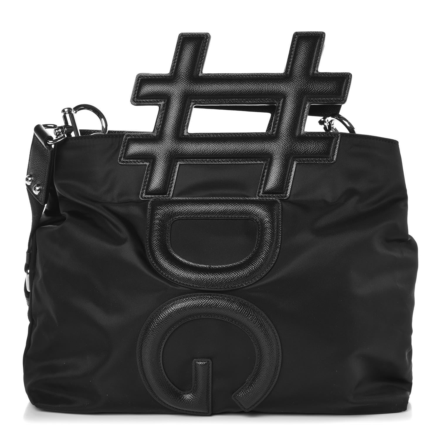 Dolce & Gabbana Nylon Instabag Top Handle Bag Black 1 of 8