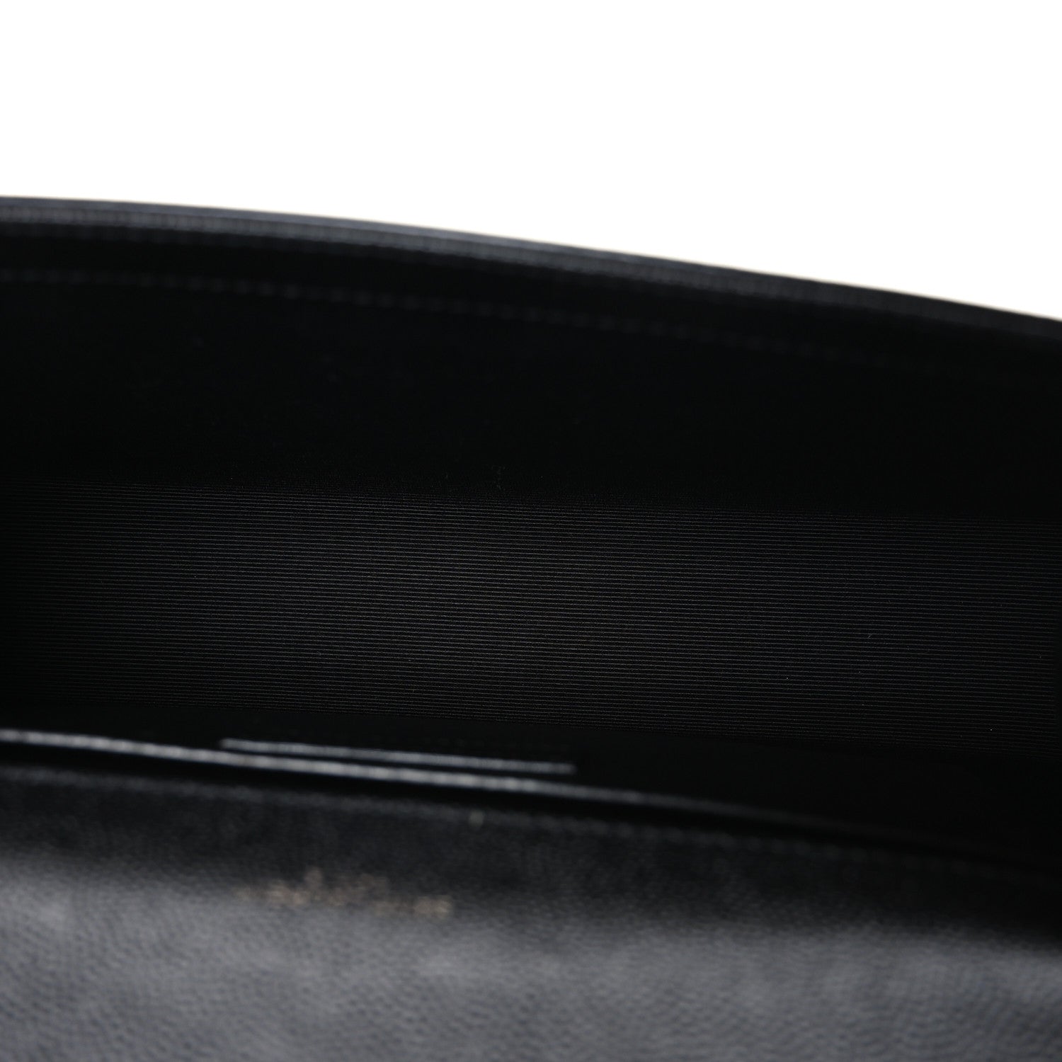 Saint Laurent Grain De Poudre Medium Classic Monogram Monochrome Kate Satchel Black 5 of 10