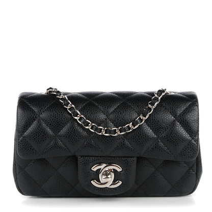 Chanel Caviar Quilted Extra Mini Flap Black 1 of 8