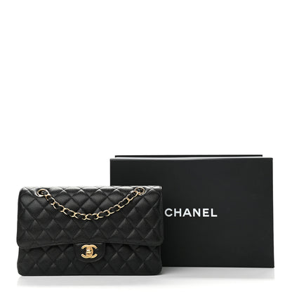 Chanel Caviar Quilted Medium Double Flap Black 11 of 11
