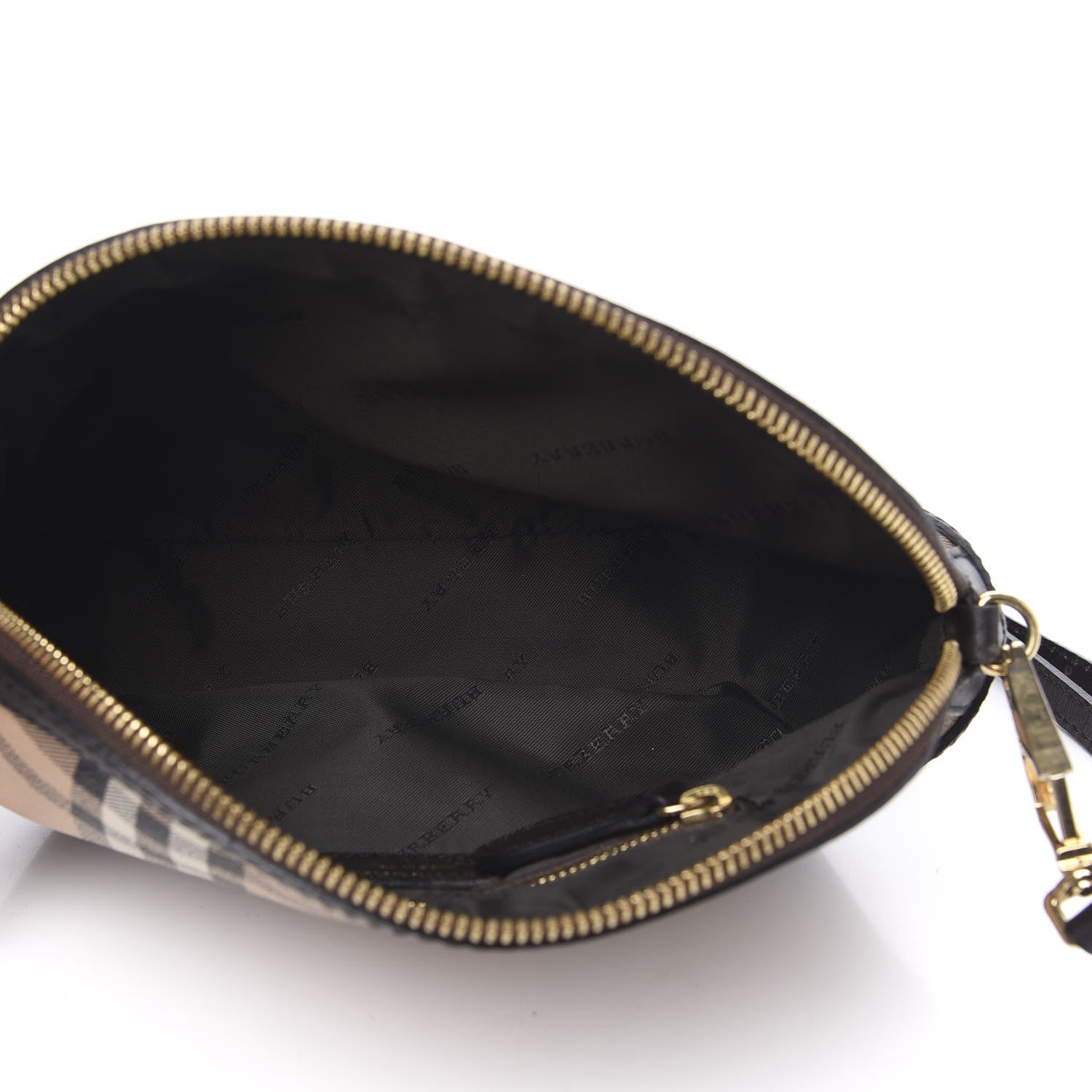 Burberry Haymarket Check Mini Orchard Crossbody Chocolate 5 of 10