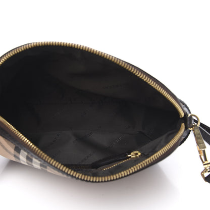 Burberry Haymarket Check Mini Orchard Crossbody Chocolate 5 of 10