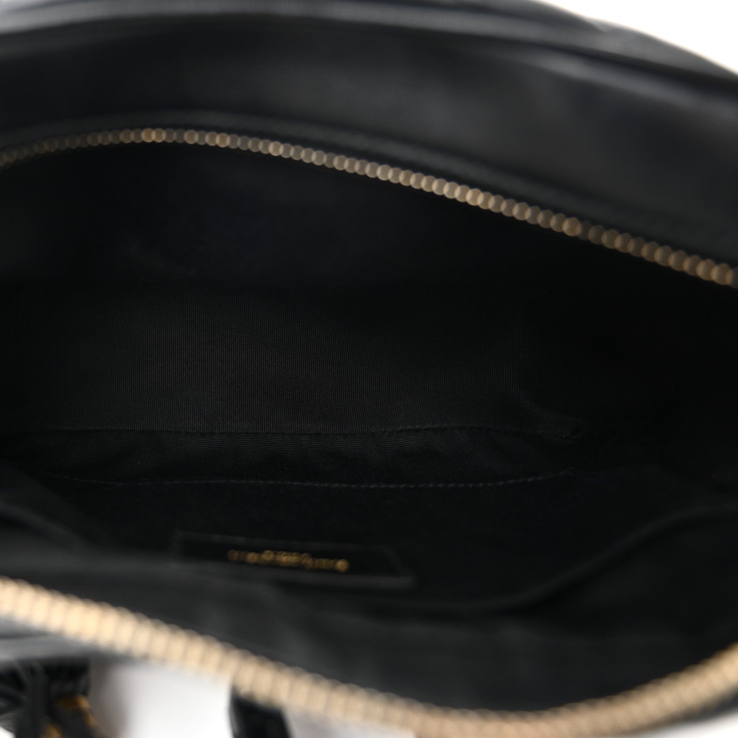 Saint Laurent Calfskin Matelasse Monogram Lou Camera Bag Black 5 of 10