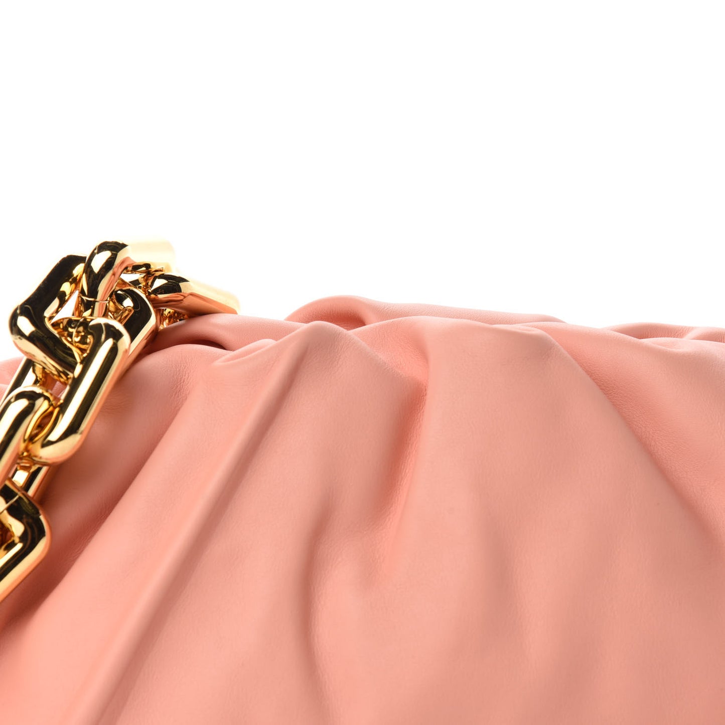 Calfskin The Pouch Chain Peachy