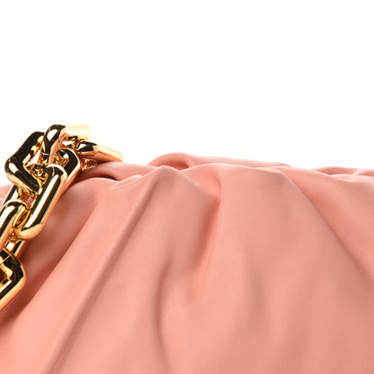 Bottega Veneta Calfskin The Pouch Chain Peachy 10 of 10