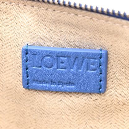 Loewe Calfskin Mini Hammock Hobo Seaside Blue 6 of 9