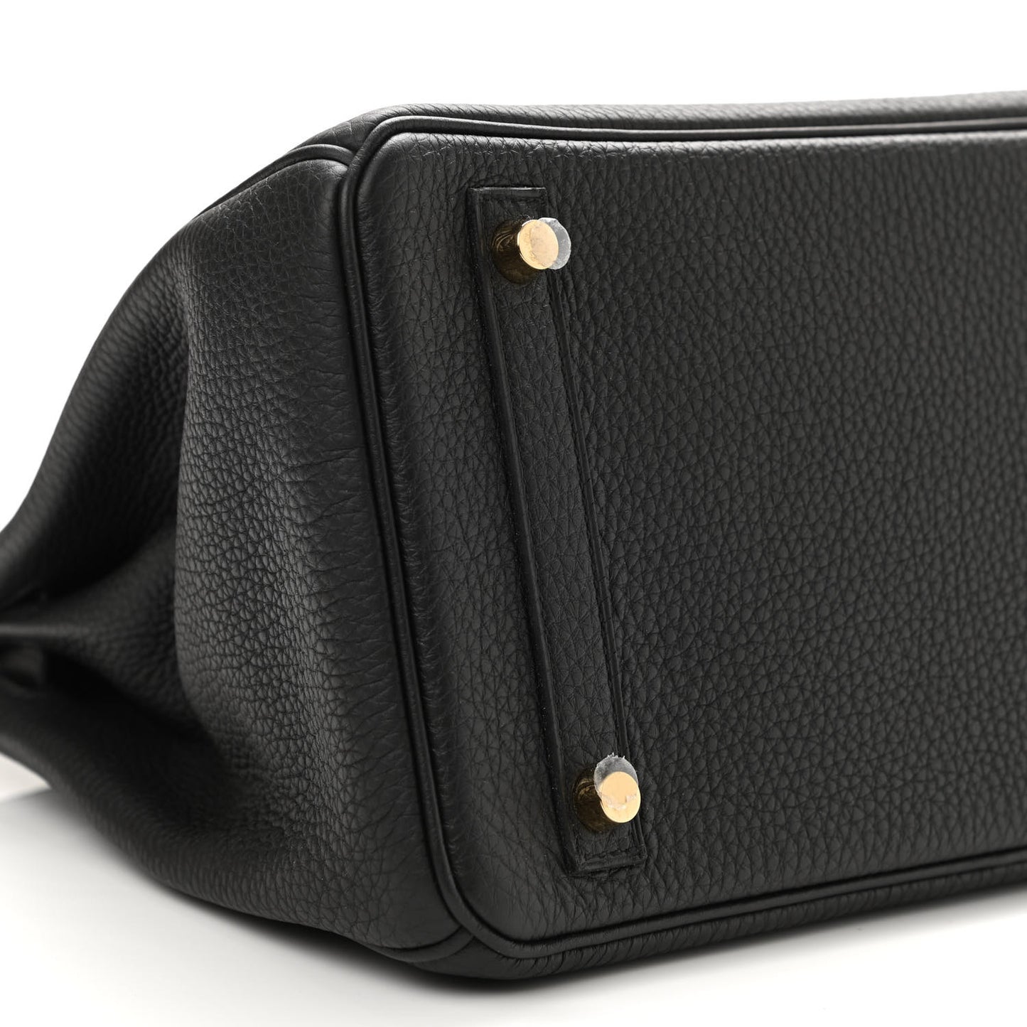 Togo Horseshoe Birkin 30 Black Rouge Grenat