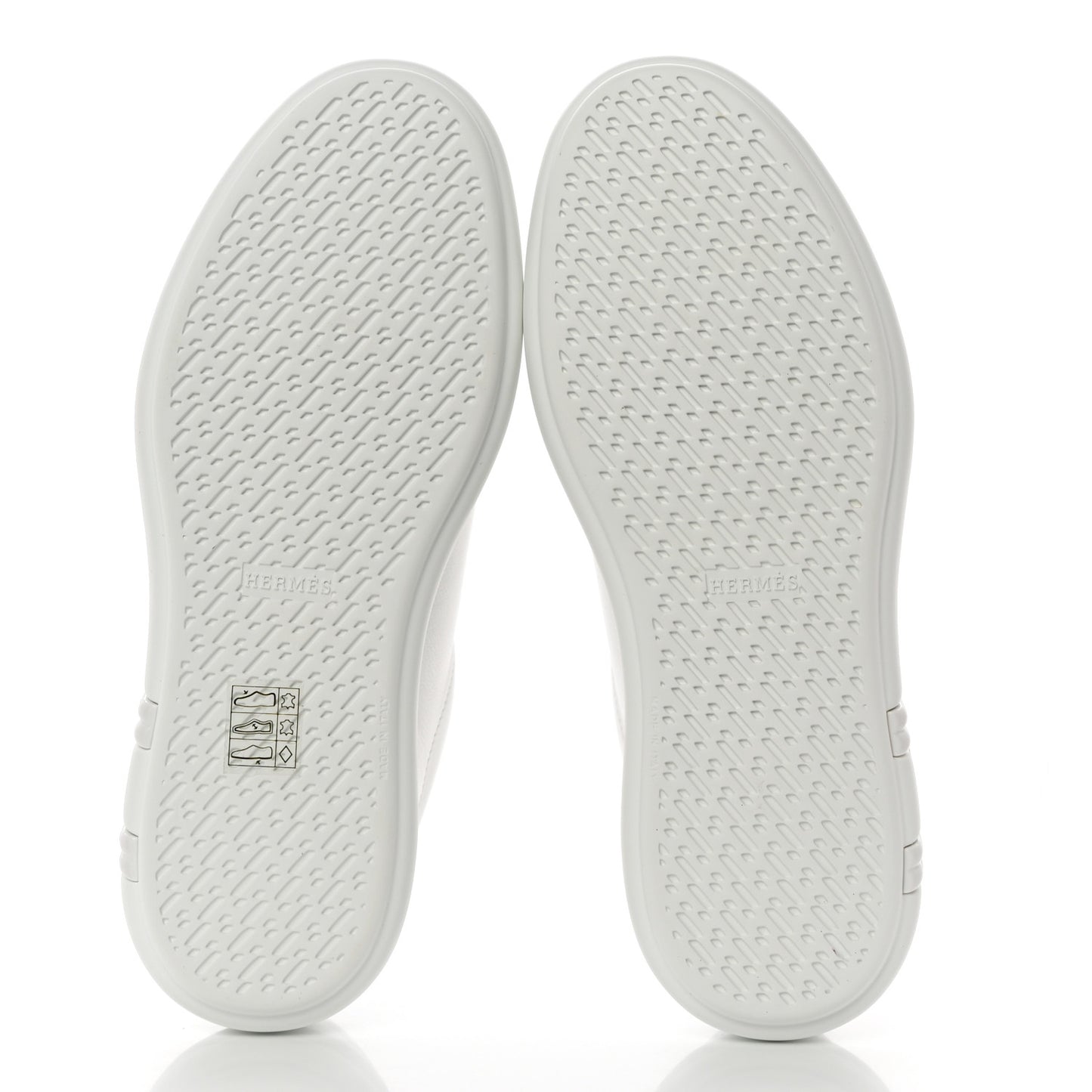 Calfskin Womens Happy Sneakers 37 White