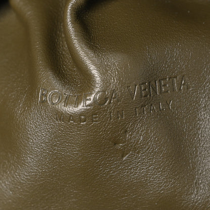 Bottega Veneta Smooth Butter Calf The Pouch Oversized Clutch Mud 6 of 10