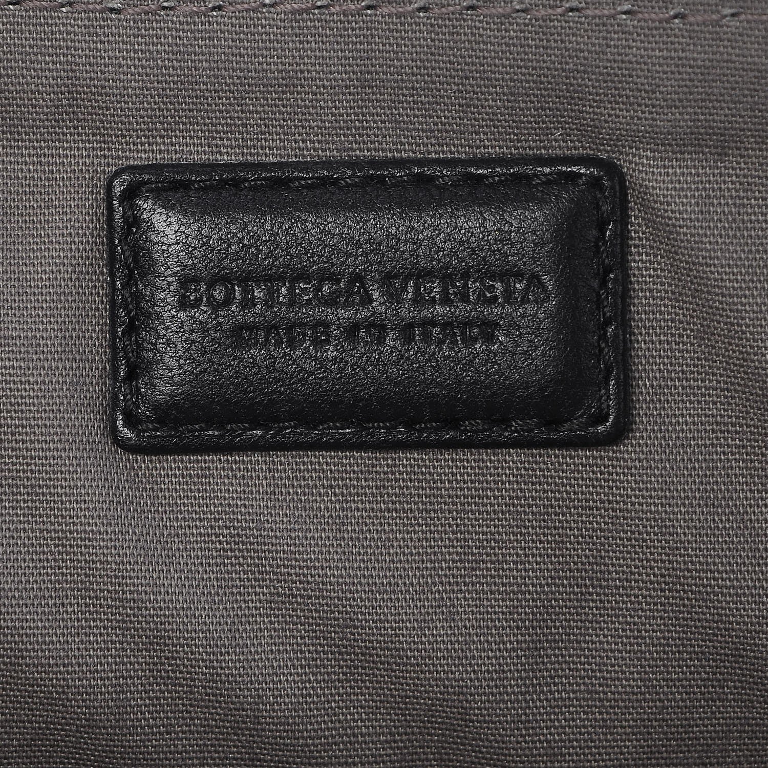 Bottega Veneta Nappa Intrecciato Large Flat Zip Biletto Pouch Nero Black 6 of 7