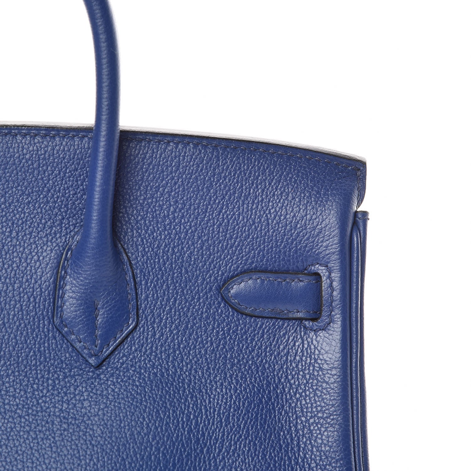 Hermes Taurillon Novillo Birkin 25 Bleu Saphir 14 of 34