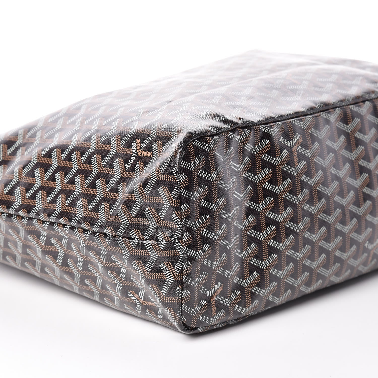 Goyard Goyardine Saint Louis PM Black Gold 5 of 9