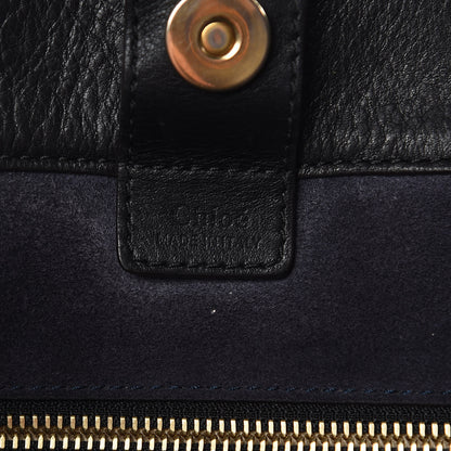 Chloe Smooth Calfskin Medium Milo Shopping Tote Black 7 of 20