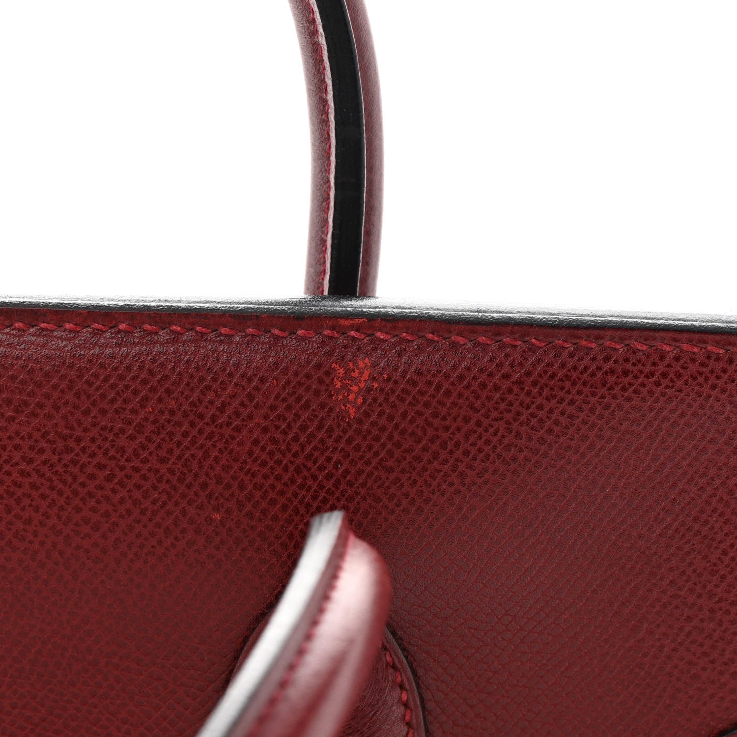 Hermes Courchevel Birkin 35 Rouge 17 of 21