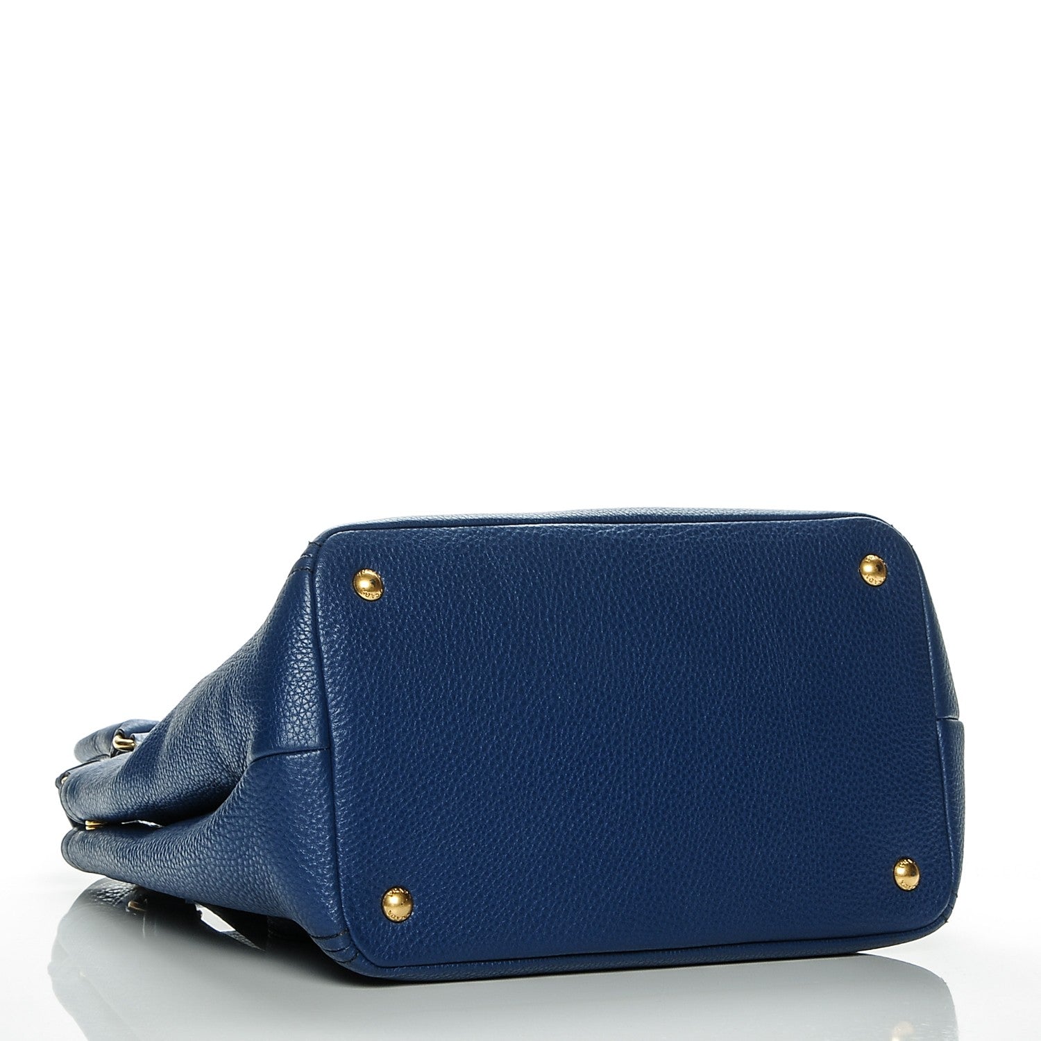 Prada Vitello Daino Tote Bluette 4 of 7