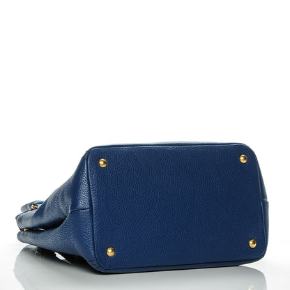Prada Vitello Daino Tote Bluette 4 of 7