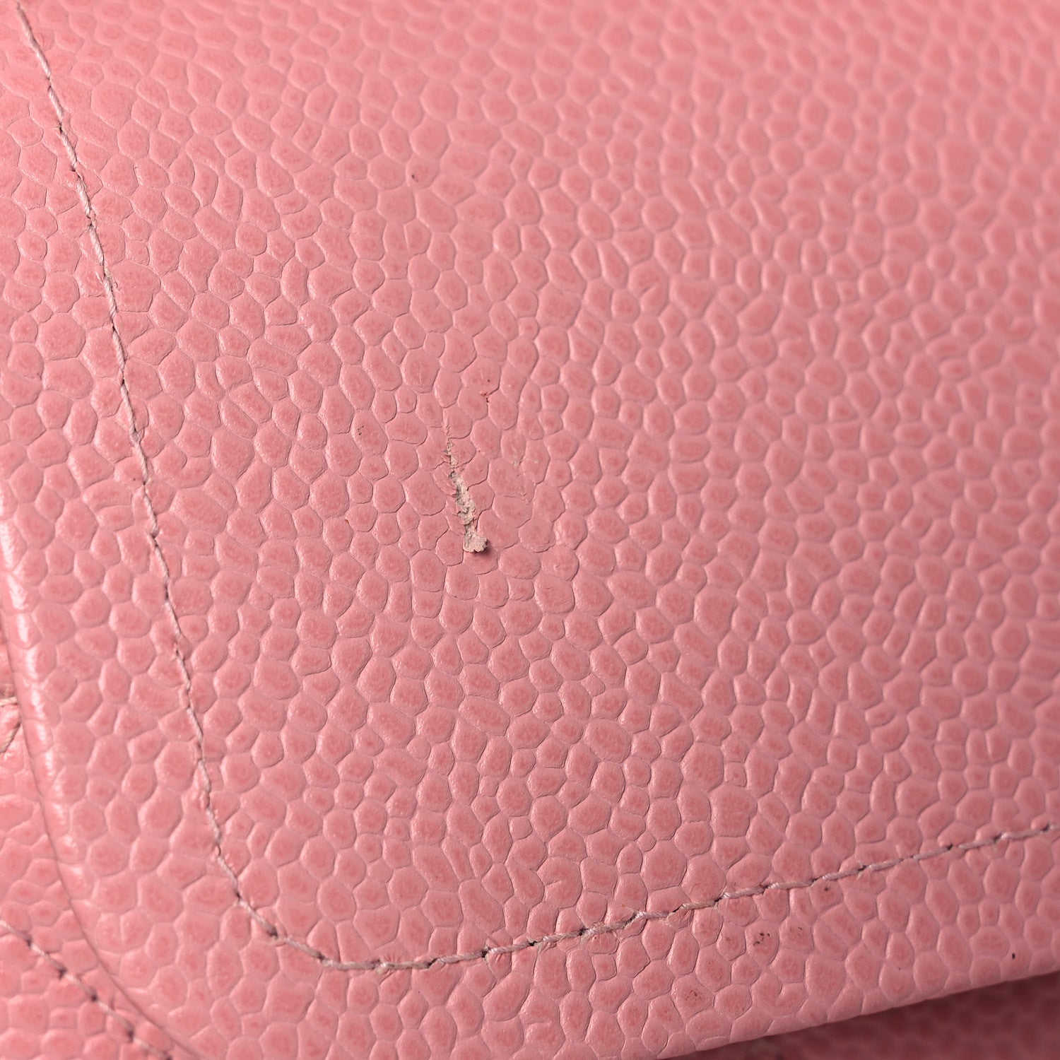 Chanel Caviar Quilted Medium Double Flap Pink 15 of 15