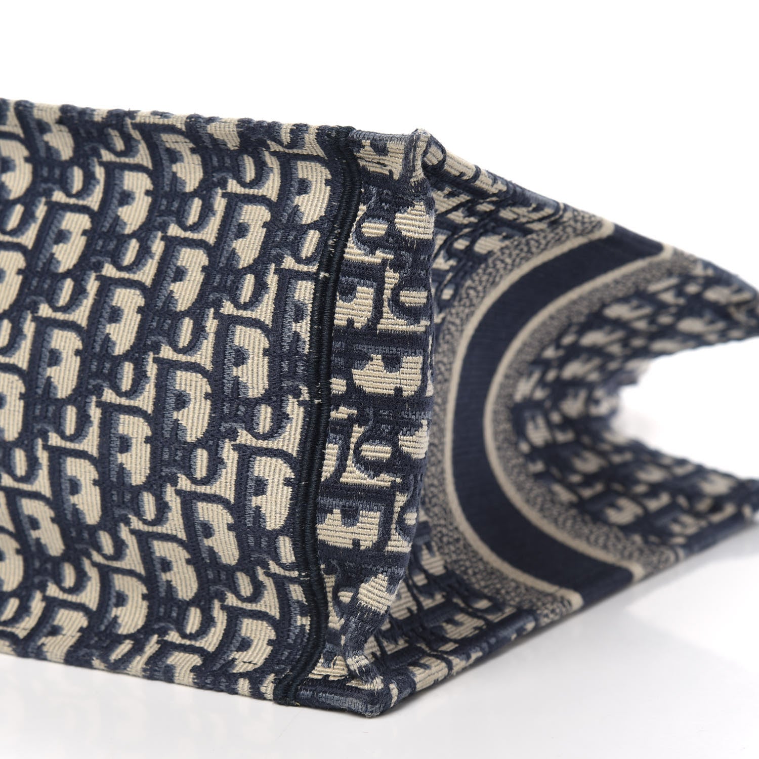 Christian Dior Oblique Medium Book Tote Blue Multicolor 10 of 10