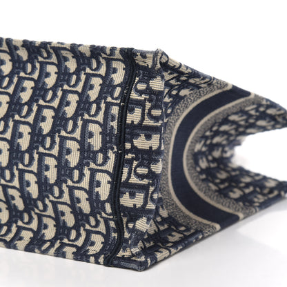 Christian Dior Oblique Medium Book Tote Blue Multicolor 10 of 10