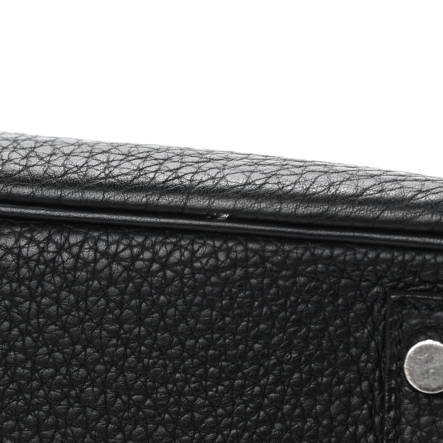 Taurillon Clemence Birkin 30 Black