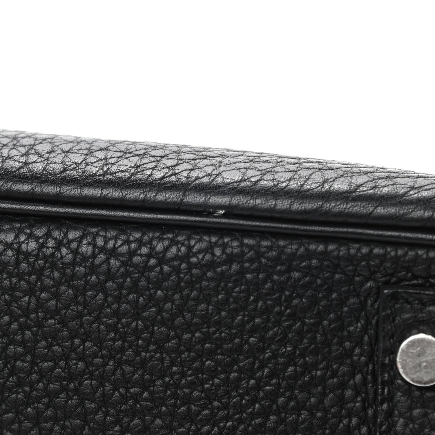 Hermes Taurillon Clemence Birkin 30 Black 11 of 12