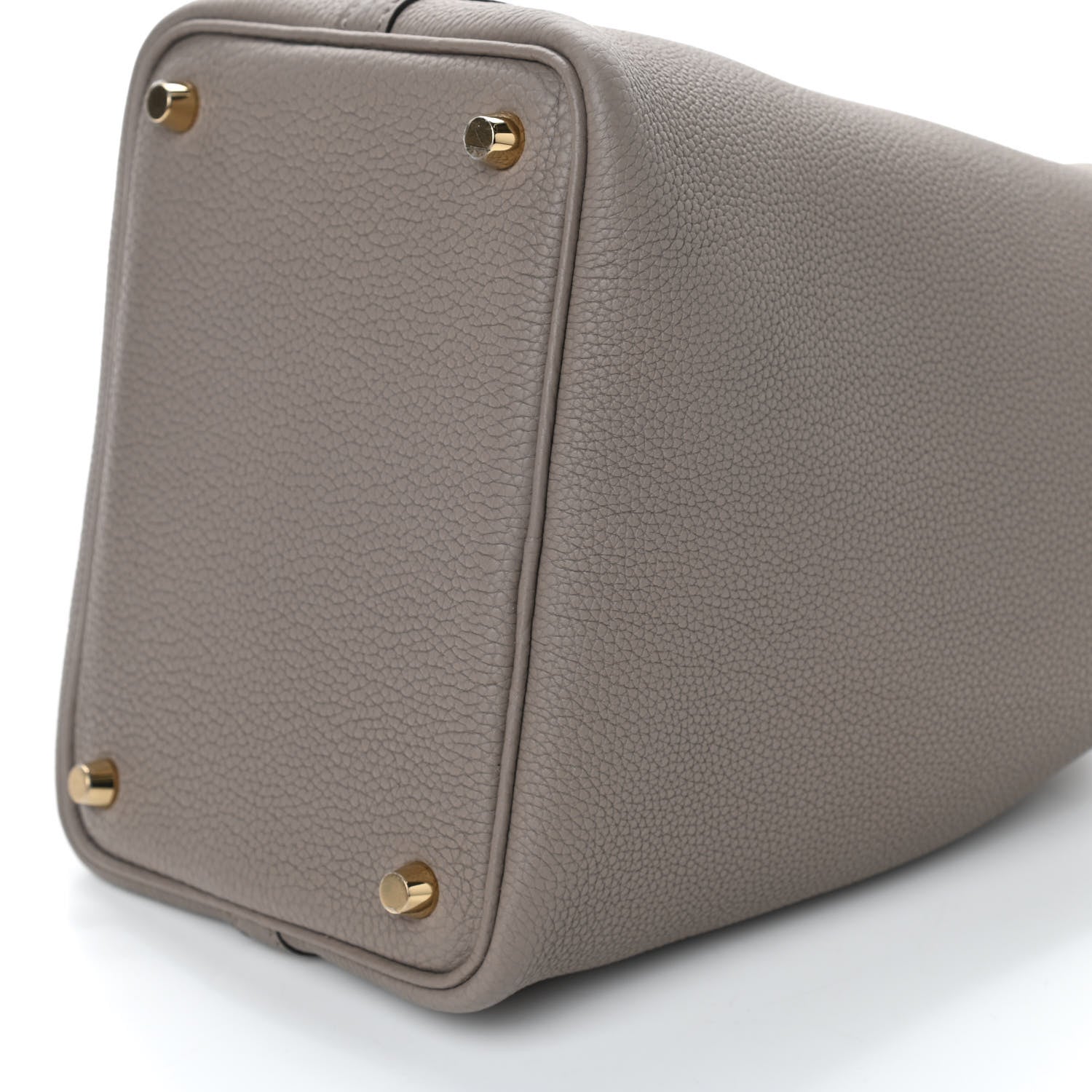 Hermes Taurillon Clemence Picotin Lock 18 PM Gris Asphalte 10 of 11