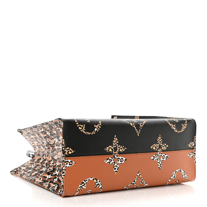 Louis Vuitton Monogram Giant Jungle Onthego GM Black 4 of 10