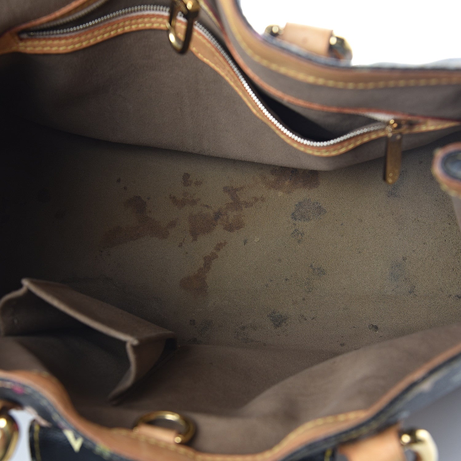 Louis Vuitton Monogram Multicolor Aurelia MM Black 7 of 10