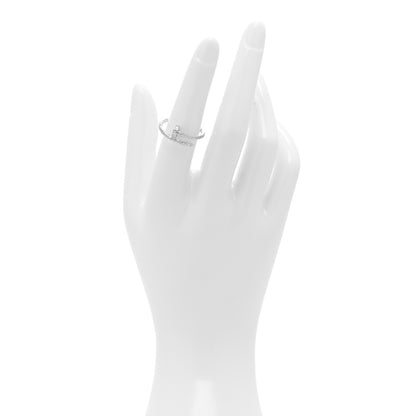 Cartier 18K White Gold Diamond Juste Un Clou Paved Ring 52 6 2 of 6