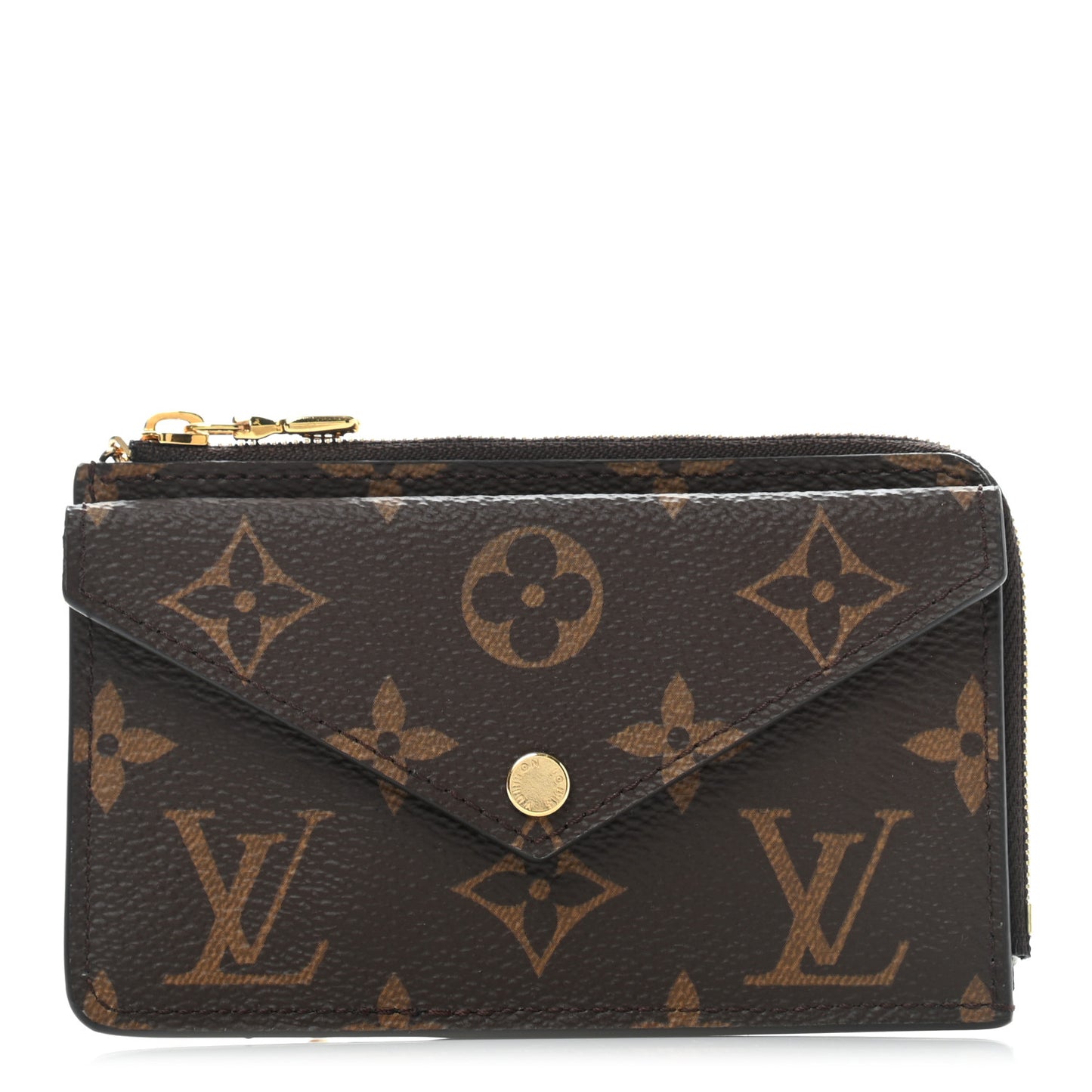 Monogram Recto Verso Card Holder Black