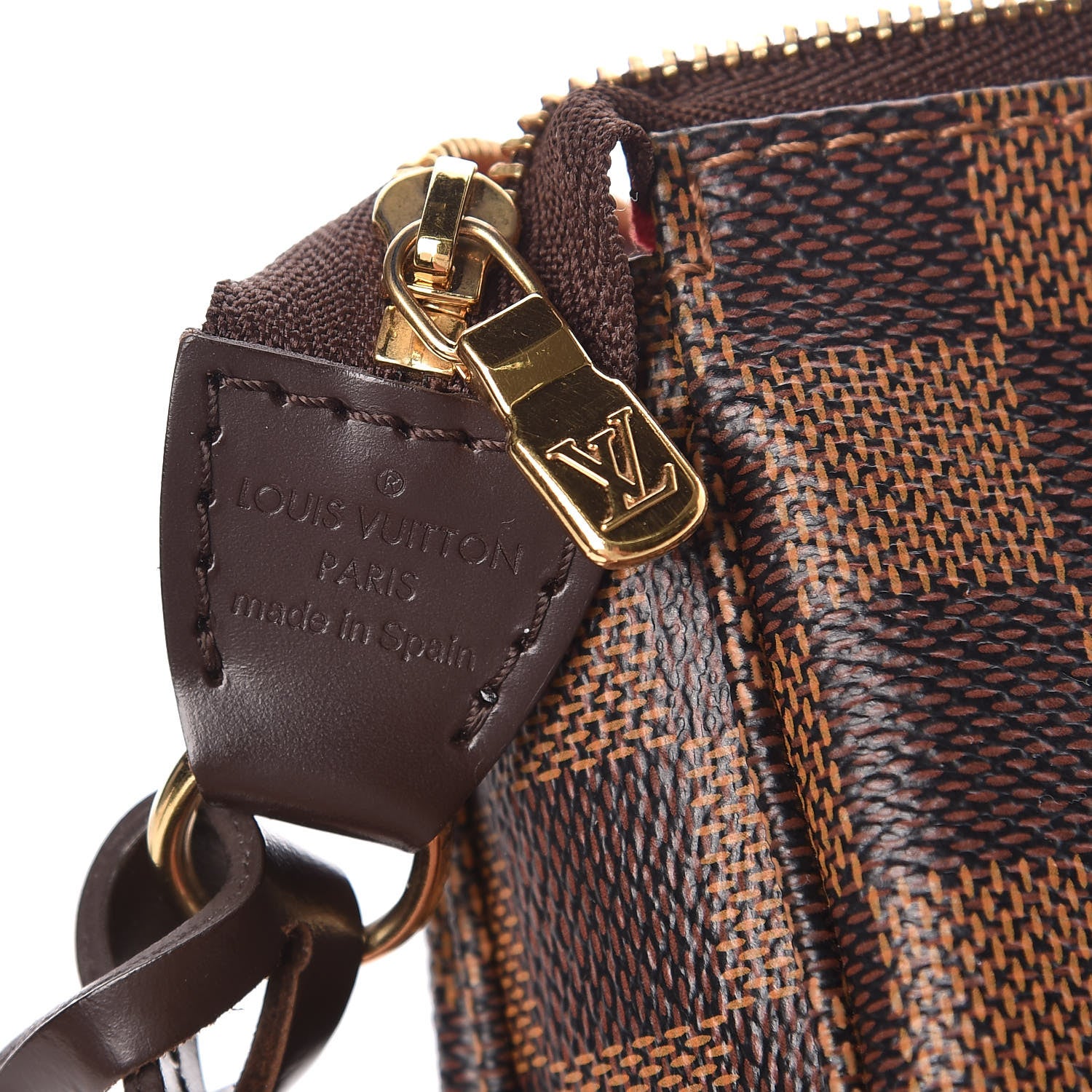 Louis Vuitton Damier Ebene Pochette Accessories NM 6 of 11