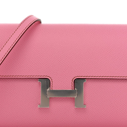 Hermes Epsom Constance Wallet To Go 5P Pink 9 of 12