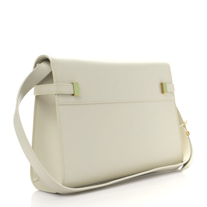 Saint Laurent Smooth Calfskin Manhattan Shoulder Bag Crema Soft 3 of 9