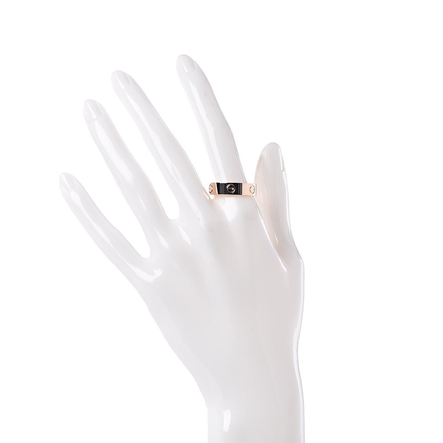 18K Pink Gold 5.5mm LOVE Ring 60 9