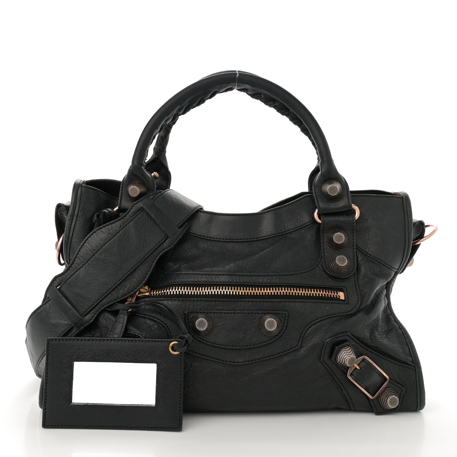 Balenciaga Agneau Giant 21 Rose Gold Hardware City Black 3 of 18