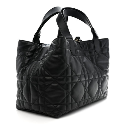 Christian Dior Calfskin Macrocannage Medium Toujours Black 3 of 11