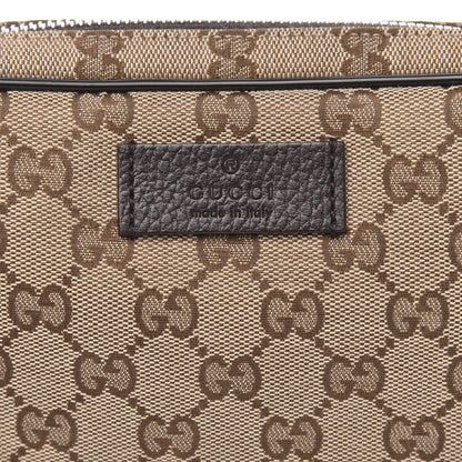 Gucci Monogram Belt Bag Dark Brown 8 of 10