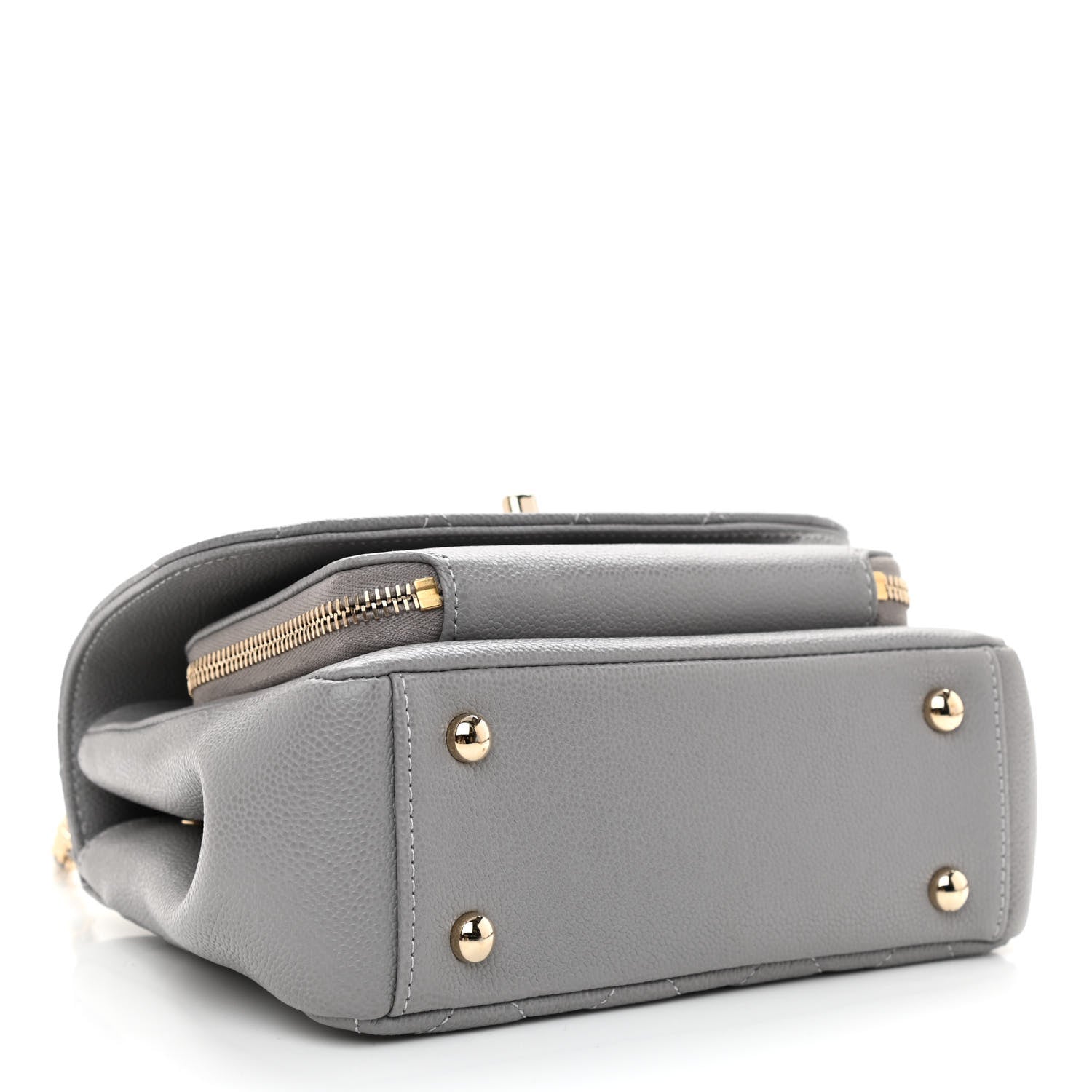 Chanel Caviar Quilted Small Business Affinity Flap Grey 4 of 10