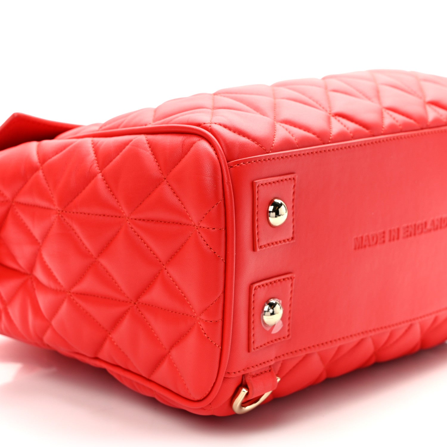 Mulberry Nappa Quilted Medium Cara Delevingne Convertible Bag Red 7 of 8