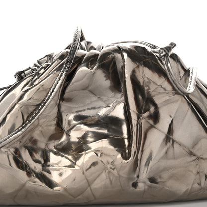 Bottega Veneta Metallic Crushed Calfskin The Mini Pouch Anchor 8 of 10