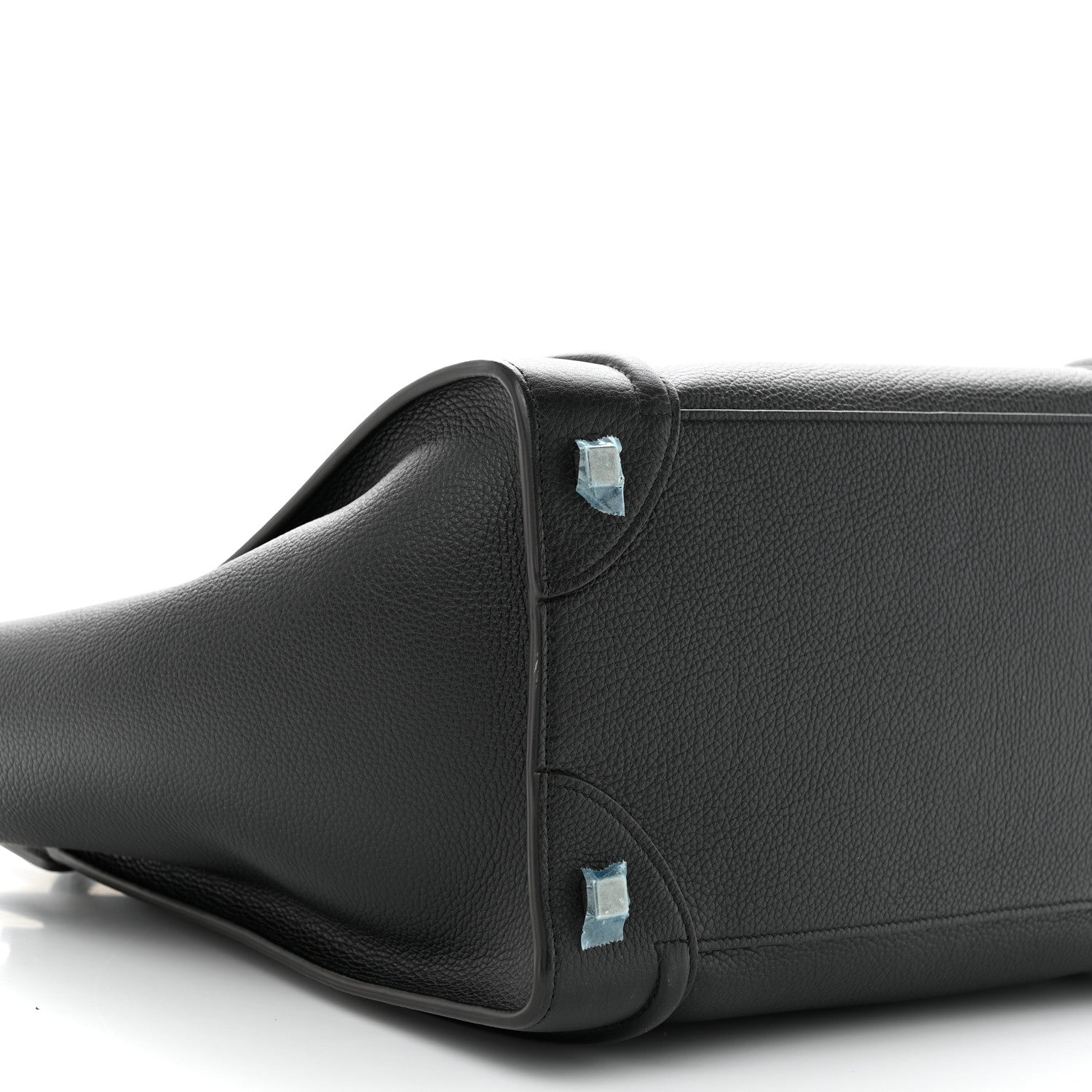 Celine Drummed Calfskin Mini Luggage Black 9 of 10