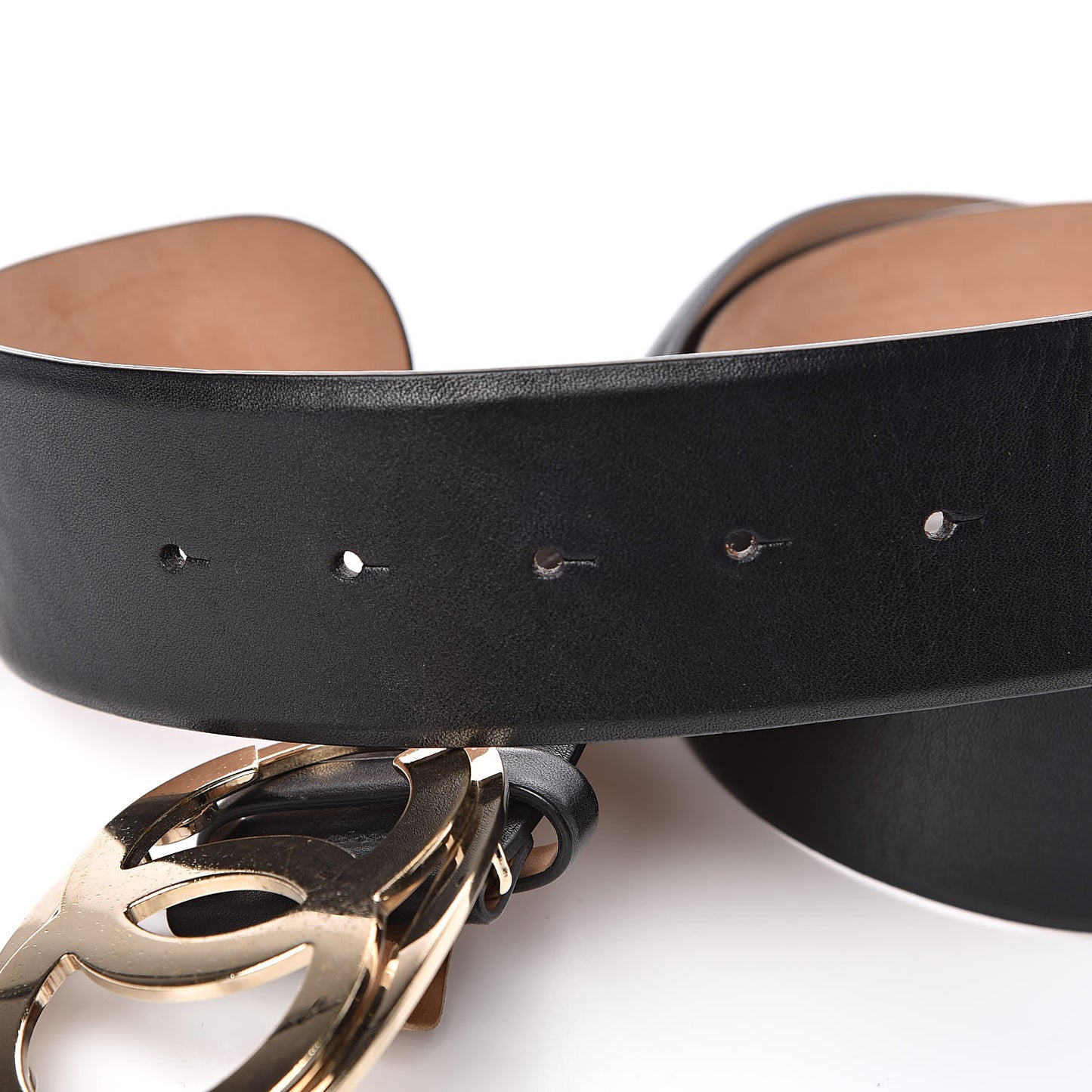 Calfskin CC Belt 85 34 Black